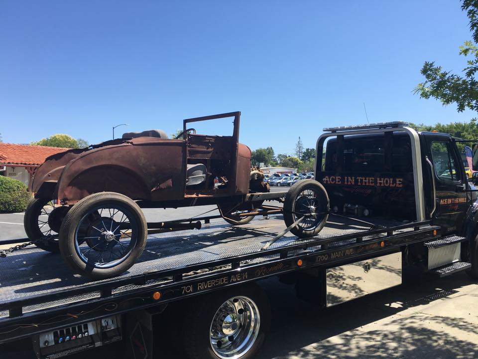 Towing classic cars and trucks so they can be restored is a very cool part of the job. We promise, all Rocklin Ace Towing drivers will be extra careful with old vehicles, treating them with the reverence they deserve.