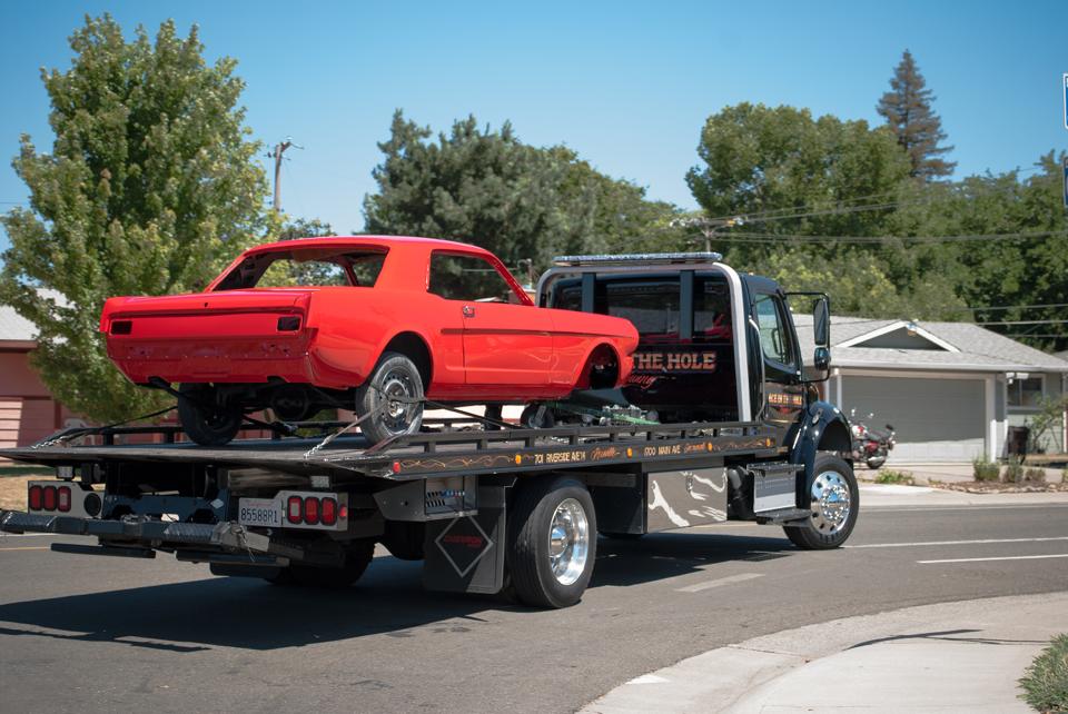 Rocklin Ace Towing will pick up your classic Mustang, and treat it with great care. We know that when you found this diamond in the rough, you had a vision of what it could become, after hundreds of hours of work, and a whole bunch of money. We won't tell your wife about the 