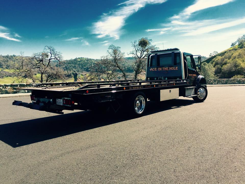 Sometimes Rocklin Ace Towing has to go out into the country to help a customer. Our tow trucks love to get out and get some really fresh air once in a while.
