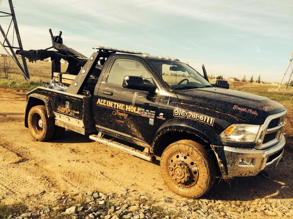 How deep in the mud do you need to be before you call for help? Well, when you decide you need the right equipment to get you 4X4 pulled out of the mud, Rocklin Ace Towing will be ready to answer the call.